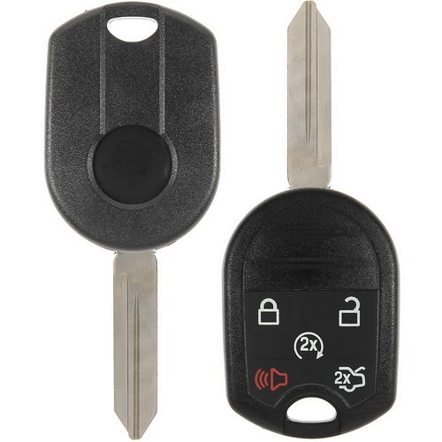 2012 - 2019 Ford 5 Button New Style H75 Remote Head Key Shell w/ Lift Gate