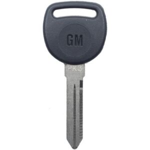 Strattec 1998 - 2008 GM Transponder Key with Logo B99-PT - PK3 - 5928821 690898