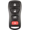 Strattec 2002 - 2010 Nissan Infiniti 4 Button Keyless Entry Remote - PQTDORM14 KBRASTU15