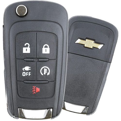 2014 - 2016 Chevrolet Spark EV Remote Flip Key 5B DC Off / Remote Start - A2GM3AFUS04