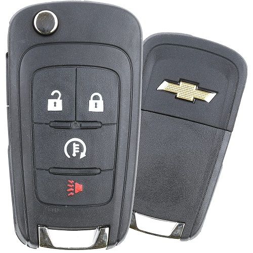 2014 - 2015 Chevrolet Spark EV Remote Flip Key 4B Remote Start - A2GM3AFUS04
