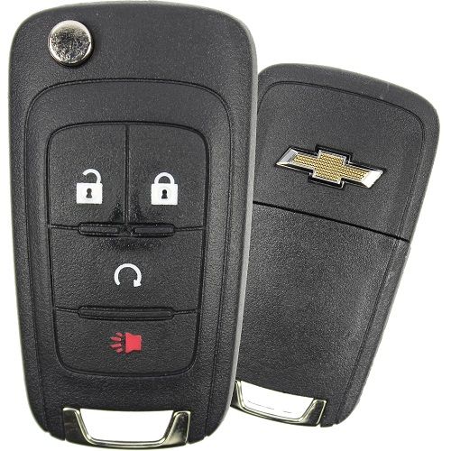 2013 - 2020 Chevrolet Sonic Remote Flip Key 4B Remote Start - KR55WK50073