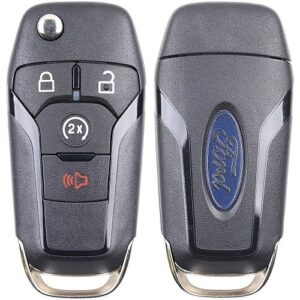Strattec 2015 - 2021 Ford 4 Button Starter High Security Remote Head Flip Key - 5923694