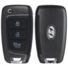 2020 - 2021 Hyundai Santa Fe Remote Flip Key 3B - TQ8-RKE-4F41- 434 MHz
