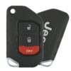 2018 - 2021 Jeep Wrangler, Gladiator Unlimited SMART Remote Flip Key 3B SIP22 FIAT Keyway