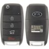 2014 - 2019 Kia Soul Remote Flip Key 4B Hatch Gen 2 - OSLOKA-875T (PS) - KK10 High Security