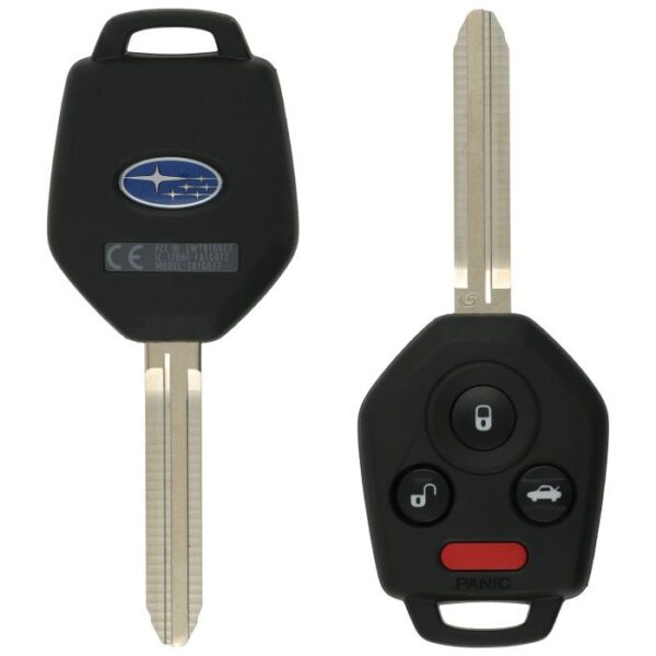 2018 Subaru Outback Legacy Remote Head Key 4B Trunk - Black CWTB1G077 - Subaru G Chip
