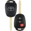 2013 - 2021 Toyota Remote Head Key 3B - GQ4-52T - H Chip US MODELS