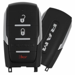 2019 - 2021 Ram 1500 Pickup Smart Key 3B - OHT-4882056 - 433 MHz - Satin Sides